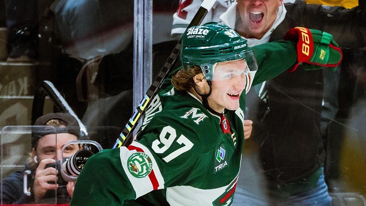 Хет-трик Капризова помог "Миннесоте" обыграть "Детройт" в матче НХЛ